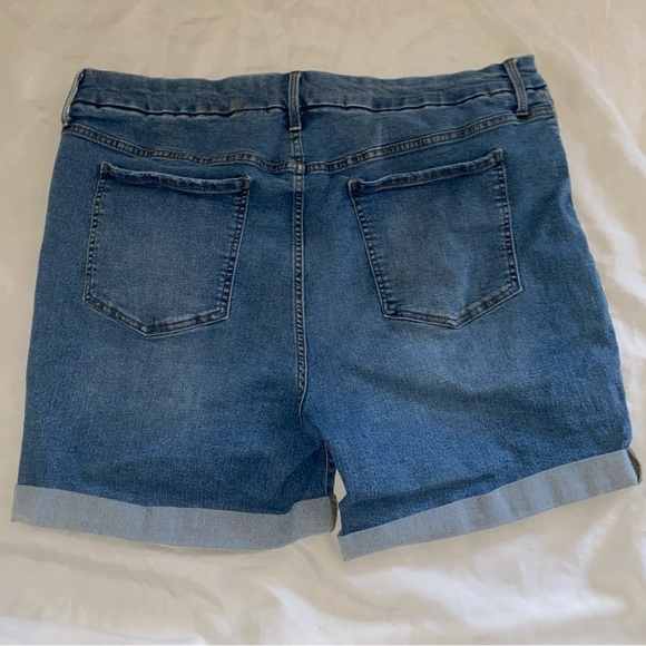 Terra & Sky Blue Jean Shorts 24w - Picture 3 of 3